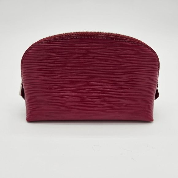 Louis Vuitton Handbags - 💯 Authentic Louis Vuitton Epi Leather Raspberry Cosmetic Case Like New